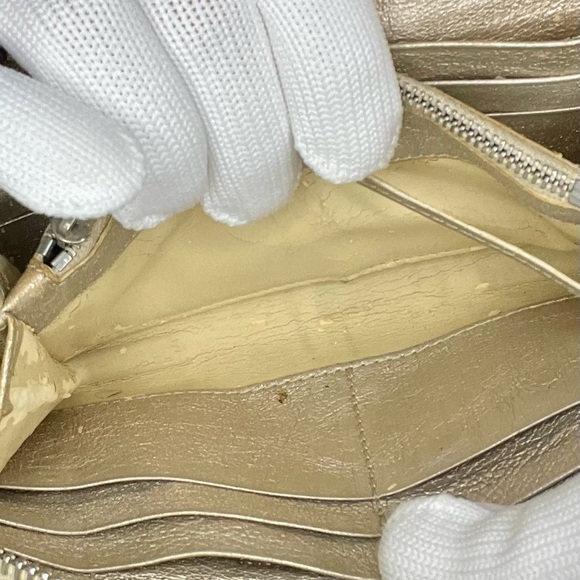 Chloe Vintage Gold Long Wallet - Picture 8 of 13